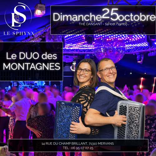 Affiche duo des montagnes