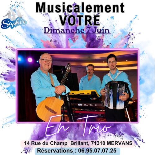 Musicalement VOTRE 7 Juin 2026